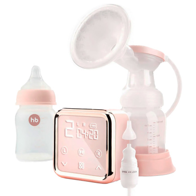 Молокоотсос с электрическим приводом и функцией аспиратора Happy Baby 22009 1